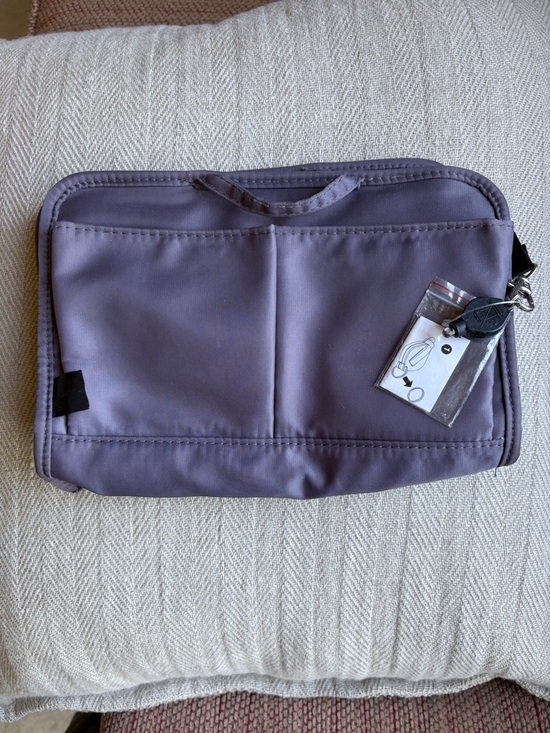 Travelon Handbags - Travelon Bag Organizer Insert w Key Clip & Mini Flashlight NWOT